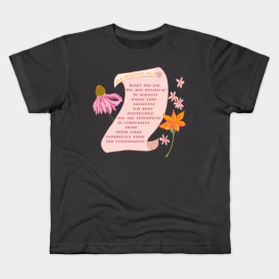 Feminist PSA: Everything Is Political Kids T-Shirt